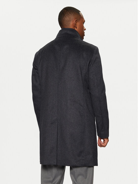 Baldessarini Baldessarini Μάλλινο παλτό Harrison B0 18727.1108 Σκούρο μπλε Regular Fit