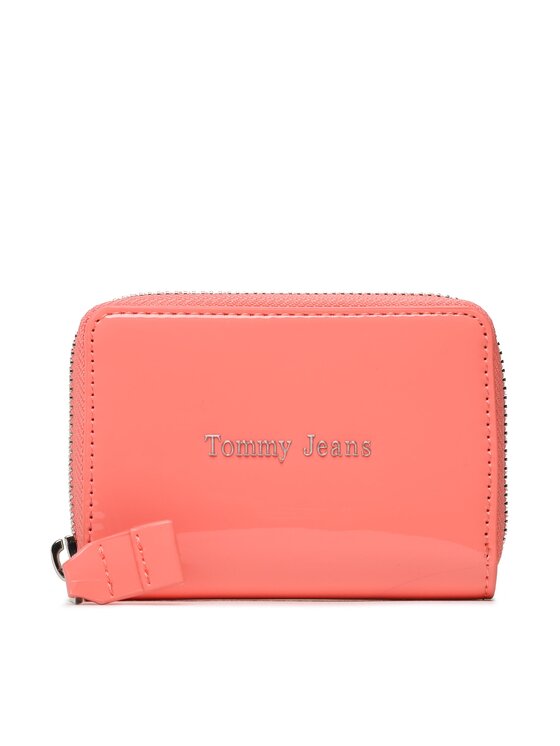 Tommy Jeans Majhna ženska Denarnica Tjw Must Small Za Patent AW0AW14974 Koral