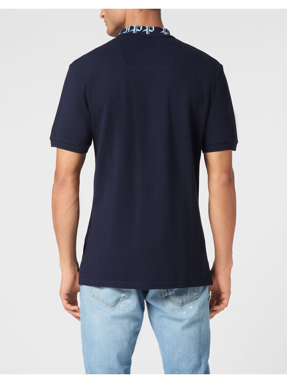 PHILIPP PLEIN PHILIPP PLEIN Polo 9409 Celeste Slim Fit