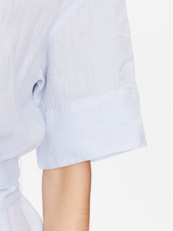 Seidensticker Seidensticker Haljina košulja 60.134413 Plava Regular Fit