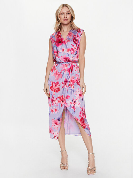 Pinko Rochie de zi 100942 A0M8 Violet Regular Fit