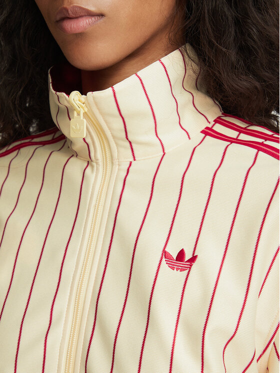 adidas adidas Bluza Reversible Firebird Track Top KT1850 Beżowy Regular Fit