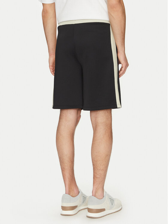 Guess Guess Športne kratke hlače Z5GD08 KCRU2 Črna Loose Fit