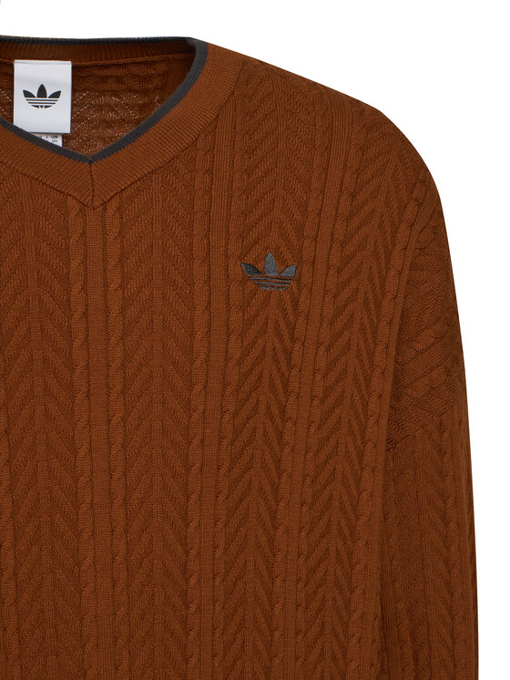 adidas adidas Πουλόβερ KR6506 Πορτοκαλί Loose Fit