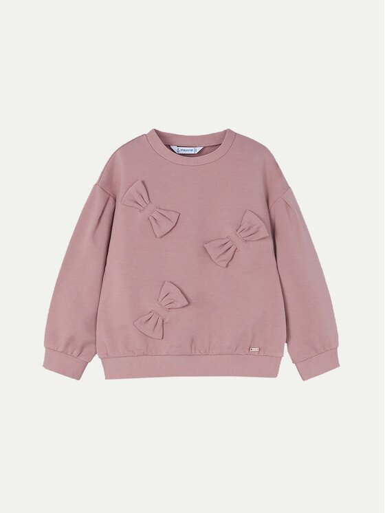 Mayoral Mayoral Комплект суитшърт и клин 4707 Розов Regular Fit