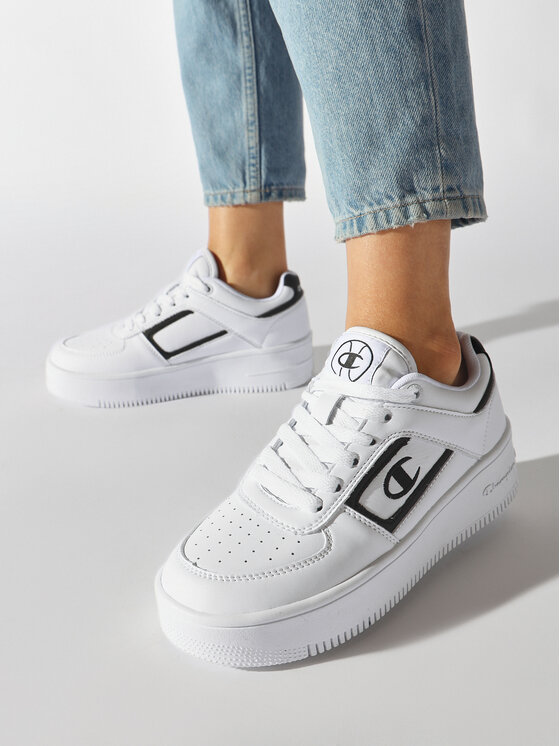 Champion Champion Sneakersy Foul Play Plat Element Bs Low Cut Shoe S11594-WW001 Biały