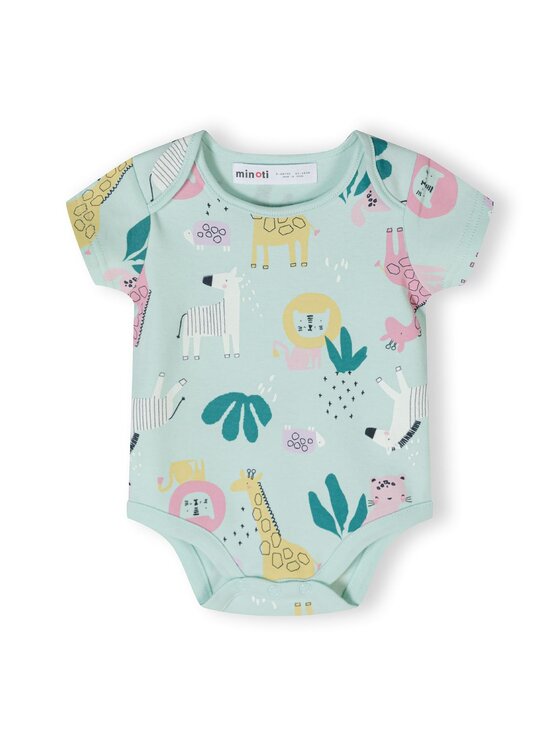 MINOTI MINOTI Body 24babypack39 Zielony Regular Fit
