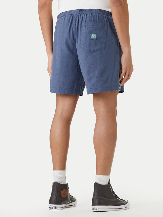 Quiksilver Quiksilver Bavlnené šortky Schank EQYWS03895 Modrá Regular Fit