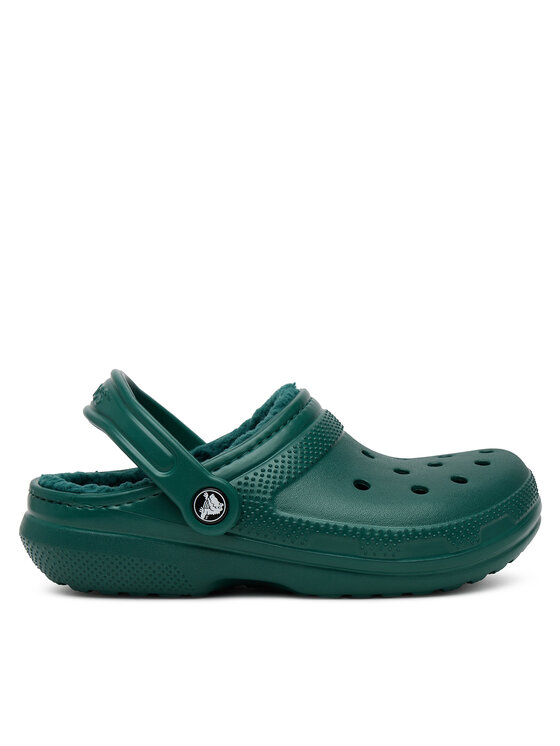 Şlapi Crocs Classic Lined Clog 203591 Verde