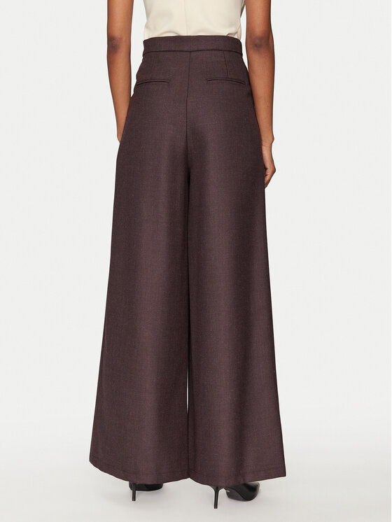 Haveone Haveone Stoffhose PVI-M061 Dunkelrot Regular Fit