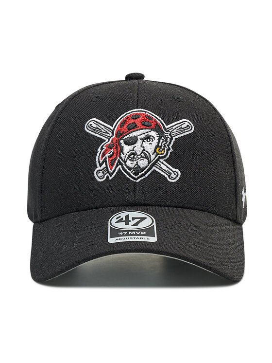 47 Brand 47 Brand Бейсболка MLB Pittsburgh Pirates B-MVP20WBV-BKO Чорний