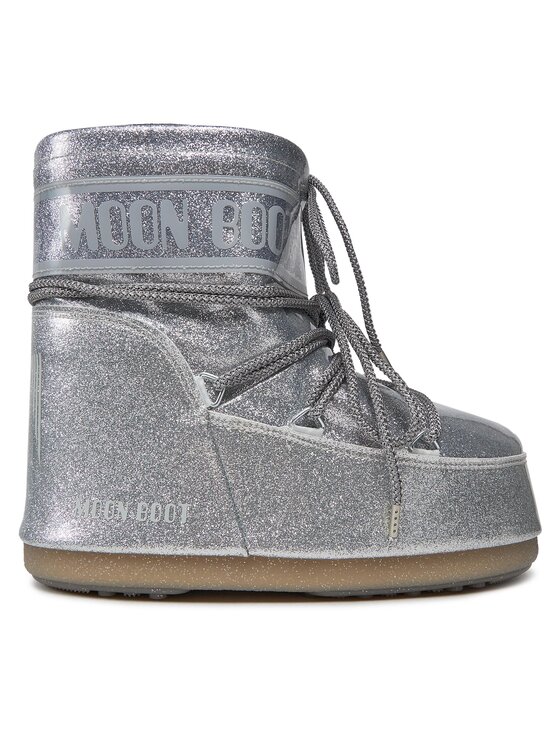 Moon Boot Moon Boot Stivali da neve Low Glitter 14094400002 Argento
