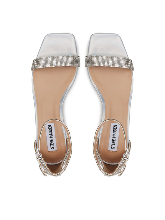 Steve Madden Steve Madden Sandały Gena-R SM11003580 Srebrny