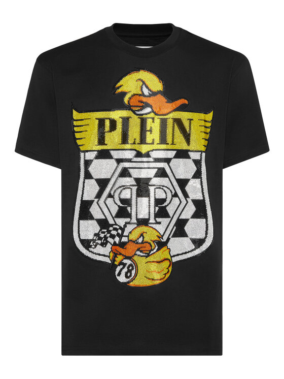 PHILIPP PLEIN PHILIPP PLEIN T-Shirt 23519 Czarny Regular Fit