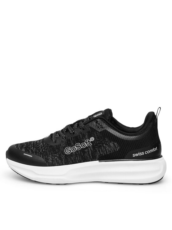 Go Soft Go Soft Sneakersy MP-1 Czarny