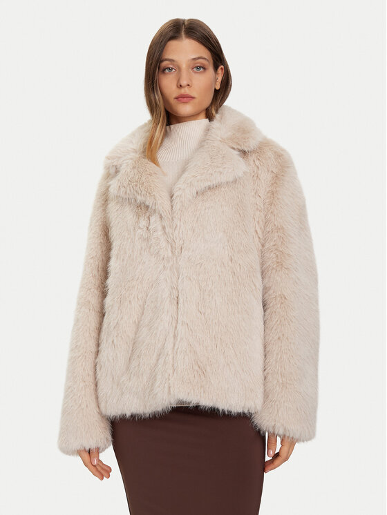 Bomboogie Bomboogie Pelliccia Paris GW148STFRL5 Beige Regular Fit