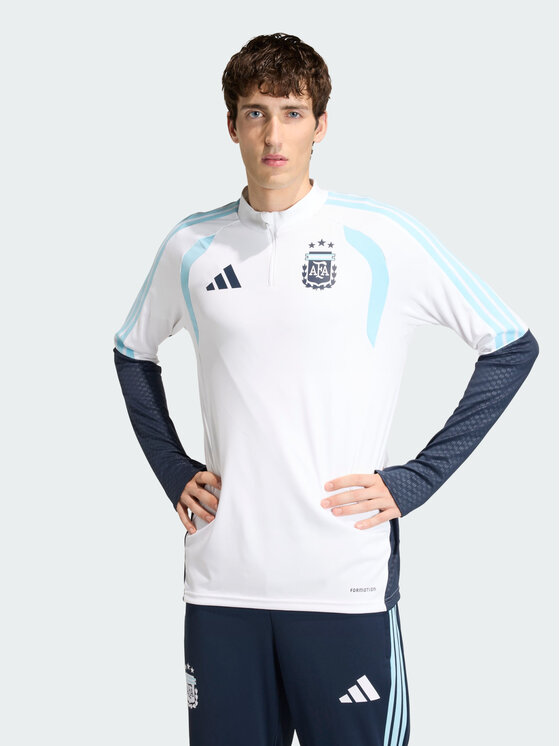 adidas adidas Koszulka techniczna 161420 Biały Slim Fit