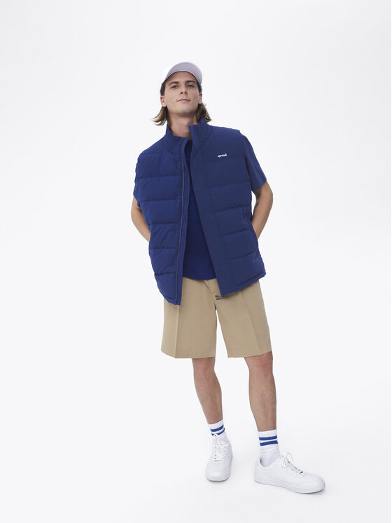 Sprandi Sprandi Kamizelka SP22-KAM101 Granatowy Regular Fit