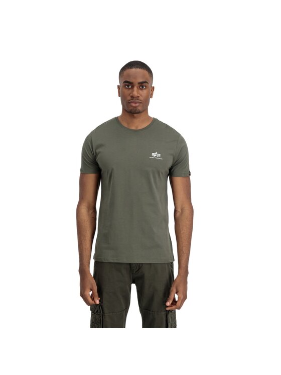 Alpha Industries Alpha Industries Souprava triček AI.258500-769 Zelená Basic Fit