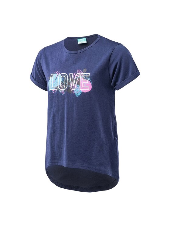 Bejo Bejo T-Shirt Tatiana Granatowy Loose Leg