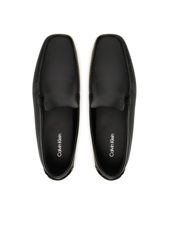 Calvin Klein Calvin Klein Mokasyny Driver Lth HM0HM01864 Czarny
