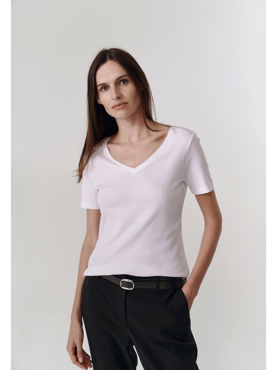 TATUUM TATUUM T-Shirt FINI Biały Classic Fit