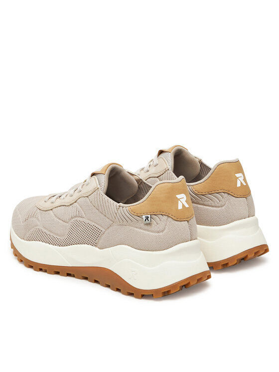 Rieker Rieker Sneakersy U1302-62 Beżowy