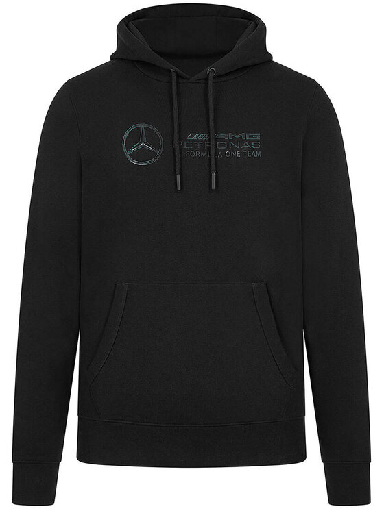 Mercedes AMG Petronas F1 Mercedes AMG Petronas F1 Bluza Team Stealth Logo Czarny Regular Fit