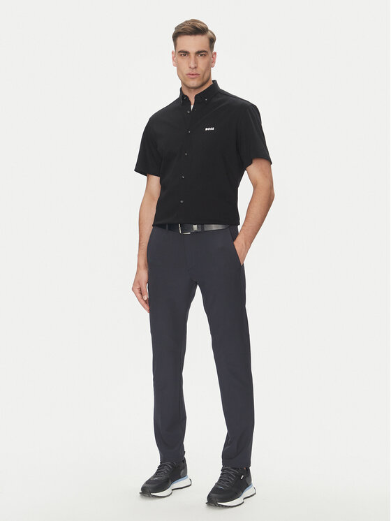 BOSS BOSS Krekls B_MOTION_S 50533149 Melns Regular Fit