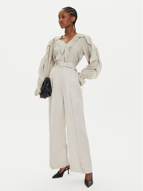 Karen by Simonsen Karen by Simonsen Stoffhose Priscilla 10105042 Beige Loose Fit