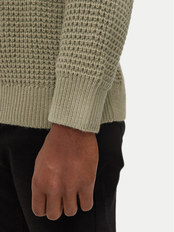 INDICODE INDICODE Пуловер Brockly 35-821 Бежов Regular Fit