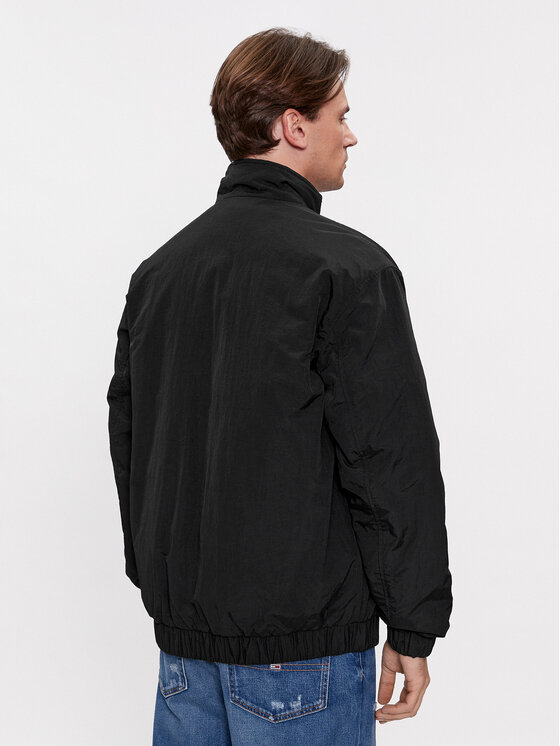 Tommy Jeans Tommy Jeans Μπόμπερ μπουφάν Essential DM0DM17238 Μαύρο Relaxed Fit
