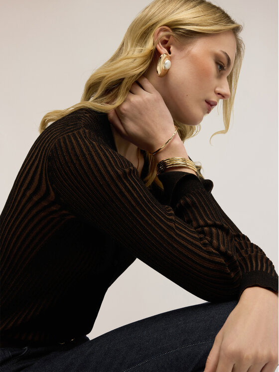 Motivi Motivi Maglione M186W003888N0Z2 Marrone Slim Fit