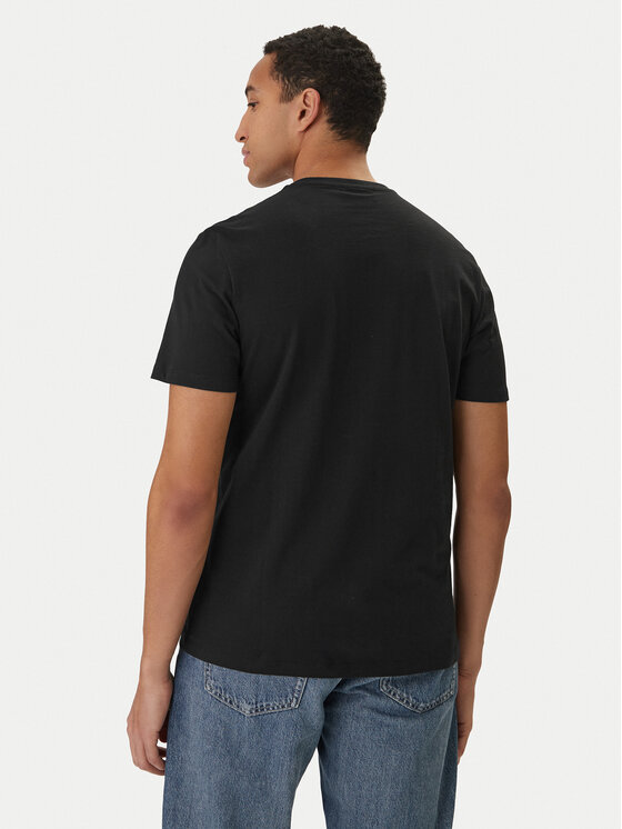 Calvin Klein Jeans Calvin Klein Jeans Majica Classic Monogram LV04RD254G Črna Regular Fit