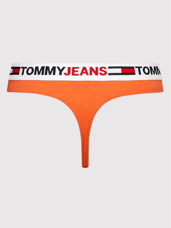 Tommy Jeans Tommy Jeans Stringi UW0UW03529 Pomarańczowy