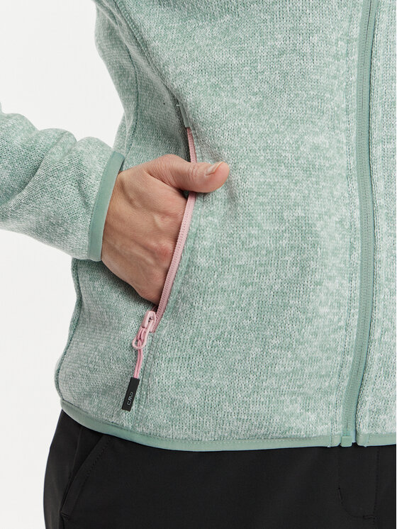 CMP CMP Sweatshirt 3H19826 Grün Regular Fit