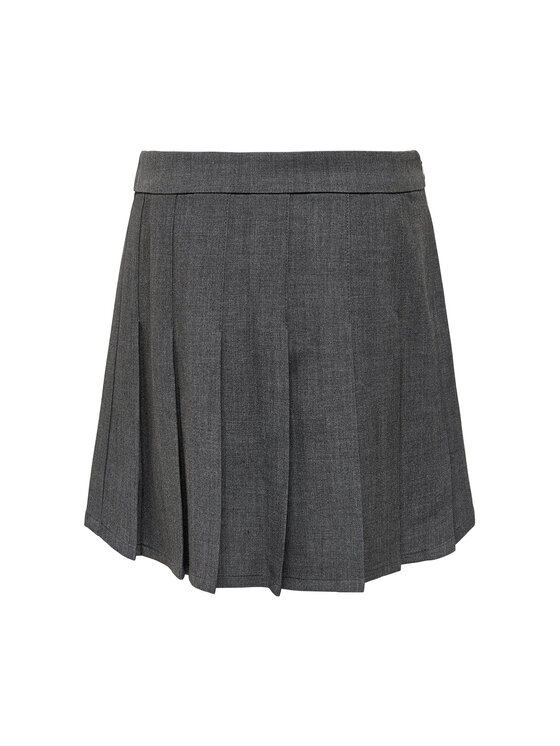 Kids ONLY Kids ONLY Spódnica Oxford 15273918 Szary Regular Fit