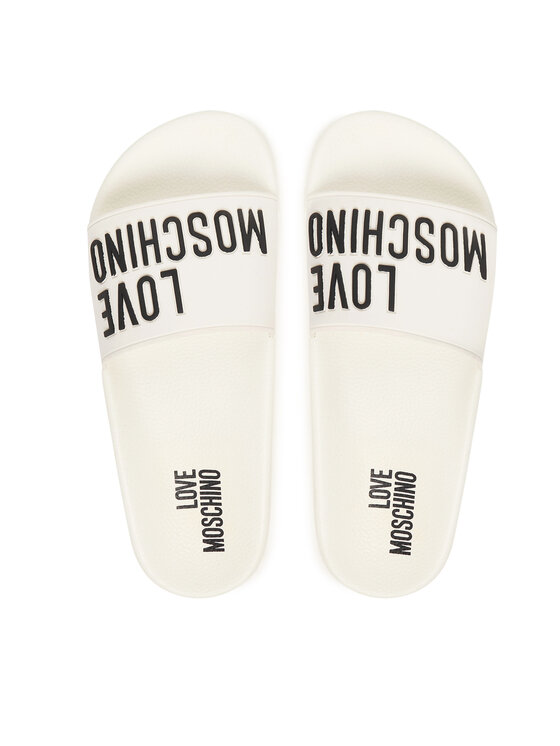 LOVE MOSCHINO LOVE MOSCHINO Šľapky JA28052G0OI14100 Biela