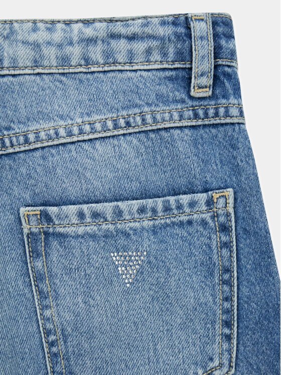 Guess Kids Guess Kids Spodnie materiałowe 183378 Niebieski Regular Fit
