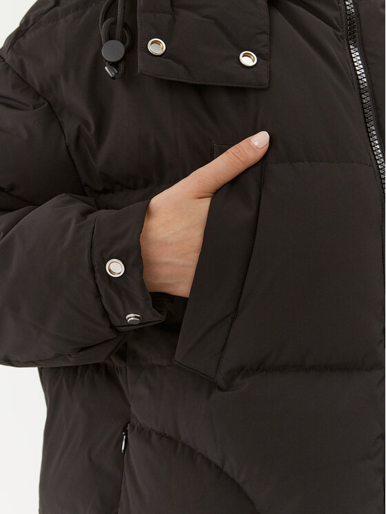 United Colors Of Benetton United Colors Of Benetton Wintermantel 2JF8DN02U Schwarz Regular Fit