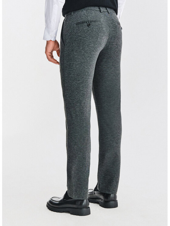 Pako Lorente Pako Lorente Spodnie materiałowe P25WF-WX-019 Szary Slim Fit