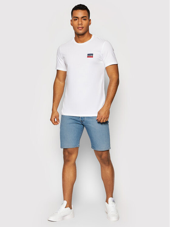 Pantaloncini di jeans 501® 36512-0147 Blu Regular