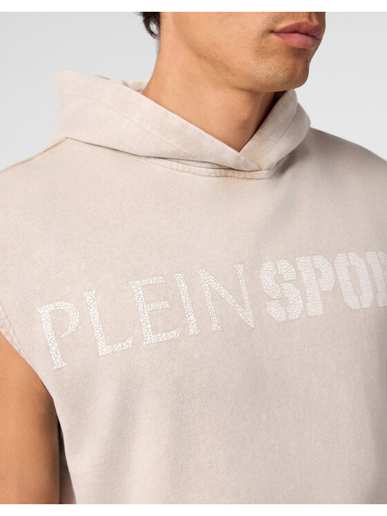 Plein Sport Plein Sport Kamizelka 31016 Beżowy Jegging Fit