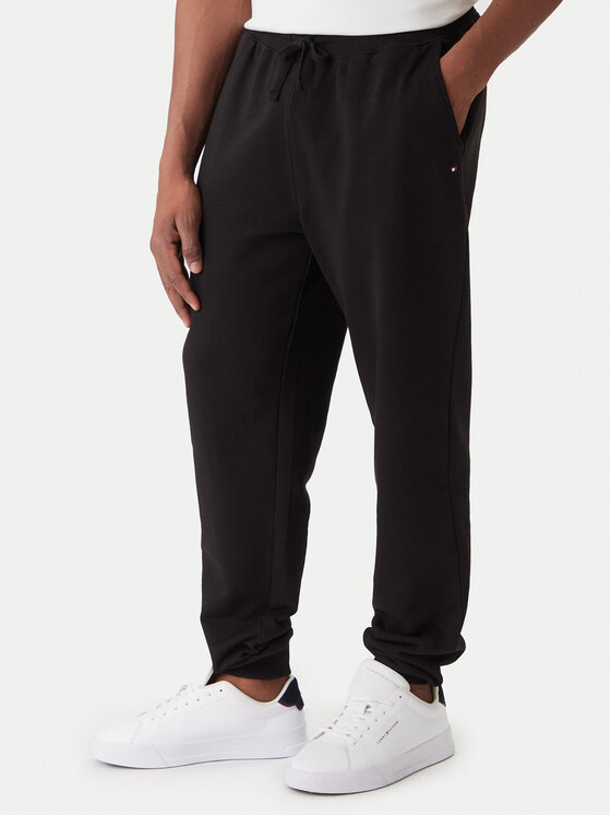 Tommy Hilfiger Pantaloni trening Essential MW0MW37236 Negru Regular Fit