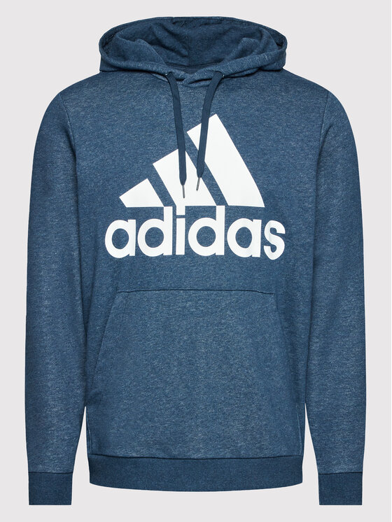 adidas adidas Μπλούζα Essentials Big Logo GM6965 Σκούρο μπλε Regular Fit