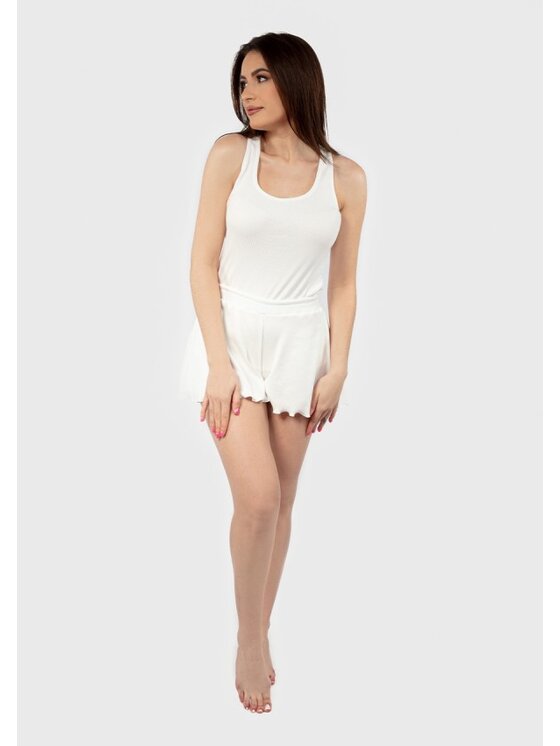 DKaren Sport DKaren Sport Dres DK-K-P1 Écru Classic Fit