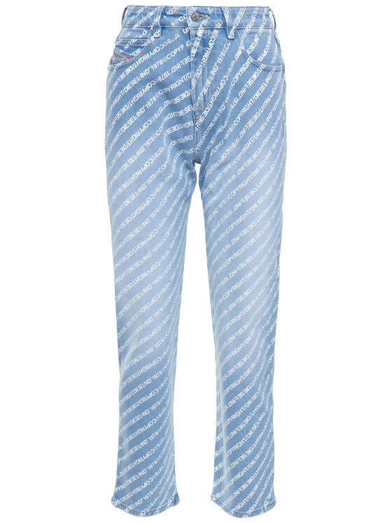 Diesel Diesel Τζιν D-Eiselle 00SH9G 009AU Μπλε Straight Fit