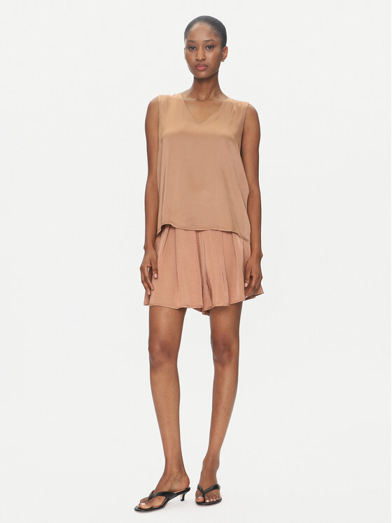 ViCOLO ViCOLO Palaidinė TD0765 Ruda Regular Fit