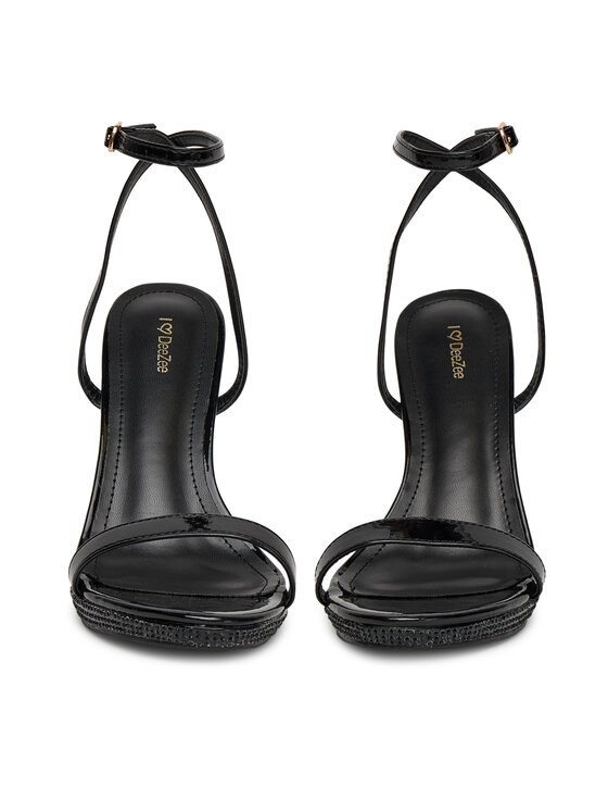 DeeZee DeeZee Sandály F2851-25 Černá