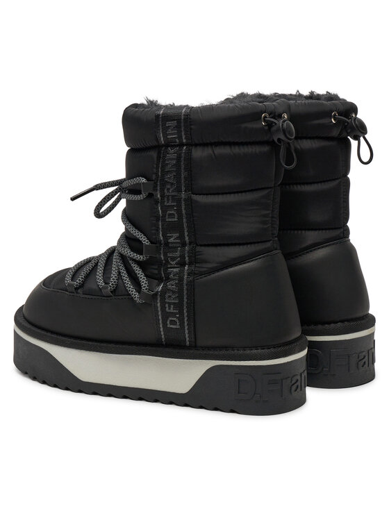 D.Franklin D.Franklin Stivali da neve DFSH371006 Nero